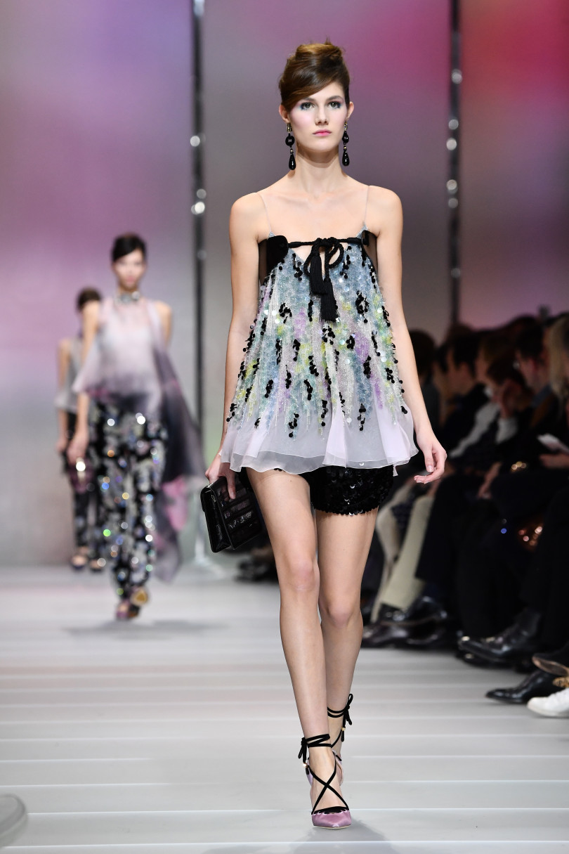 В Париже состоялся показ Armani Privé