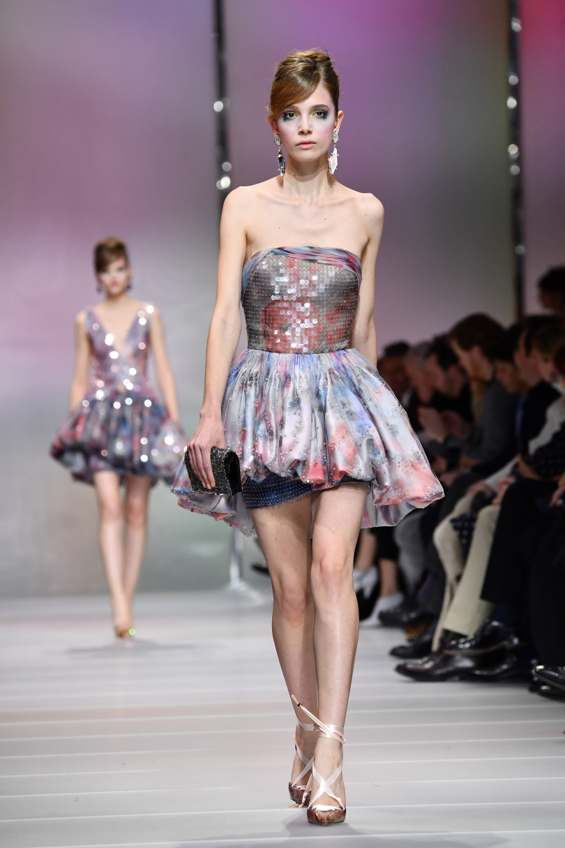 В Париже состоялся показ Armani Privé