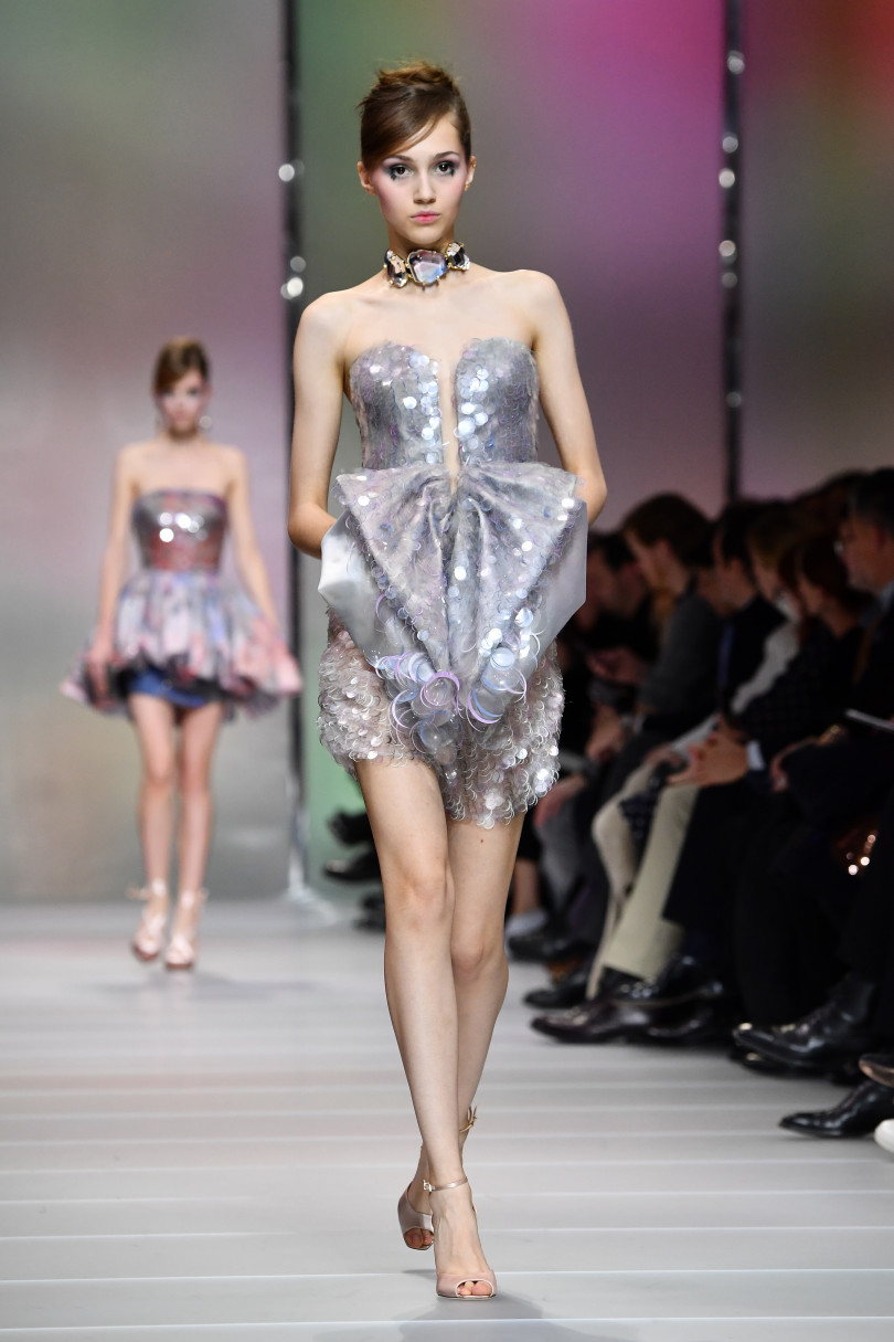 В Париже состоялся показ Armani Privé