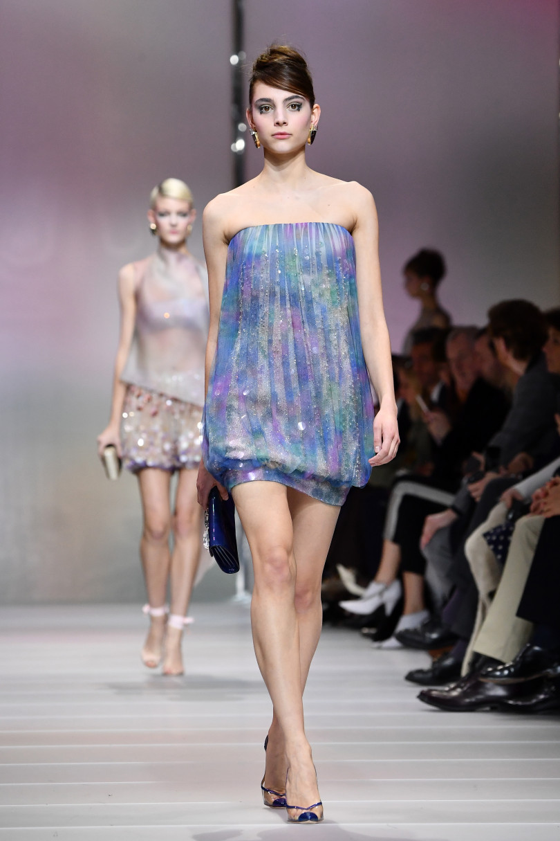 В Париже состоялся показ Armani Privé