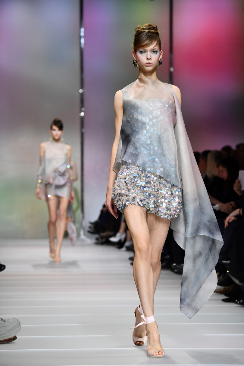 В Париже состоялся показ Armani Privé