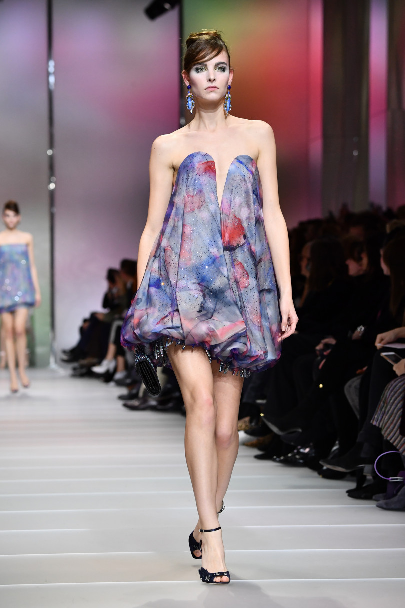 В Париже состоялся показ Armani Privé