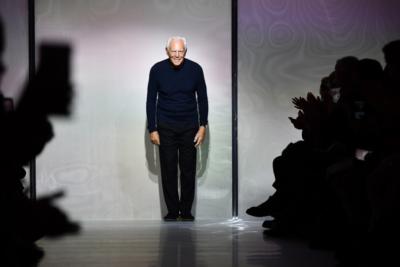 В Париже состоялся показ Armani Privé