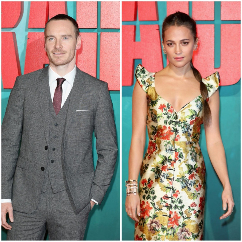 Майкл Фассбендер и Алисия Викандер