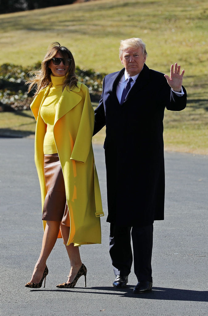 Дональд и Мелания Трамп