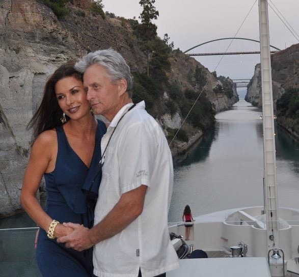 Кэтрин Зета-Джонс и Майкл Дуглас