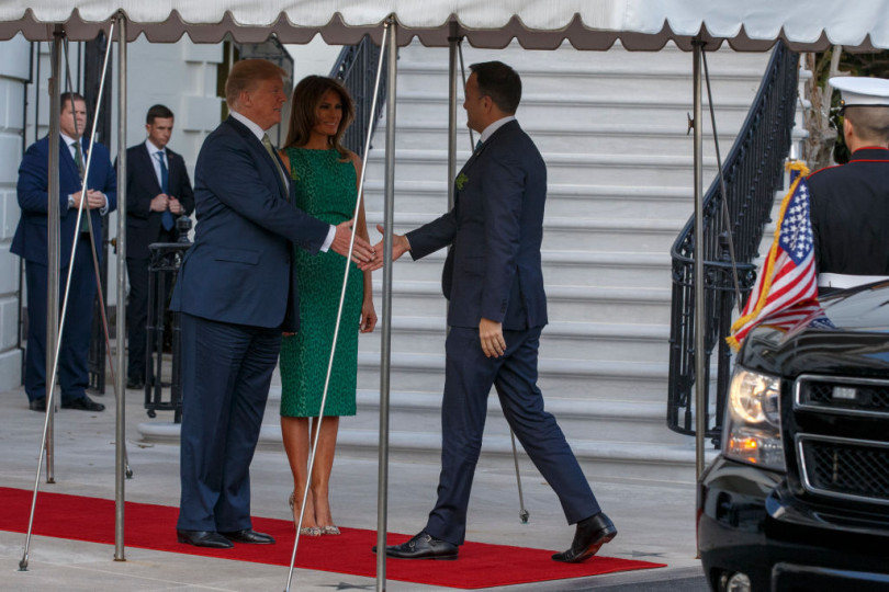 Мелания и Дональд Трамп