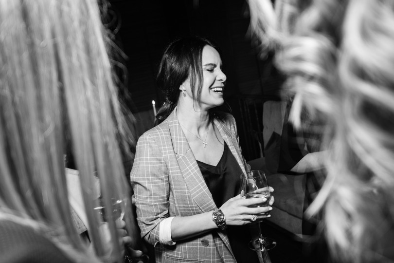 Лилия Подкопаева на вечеринке 