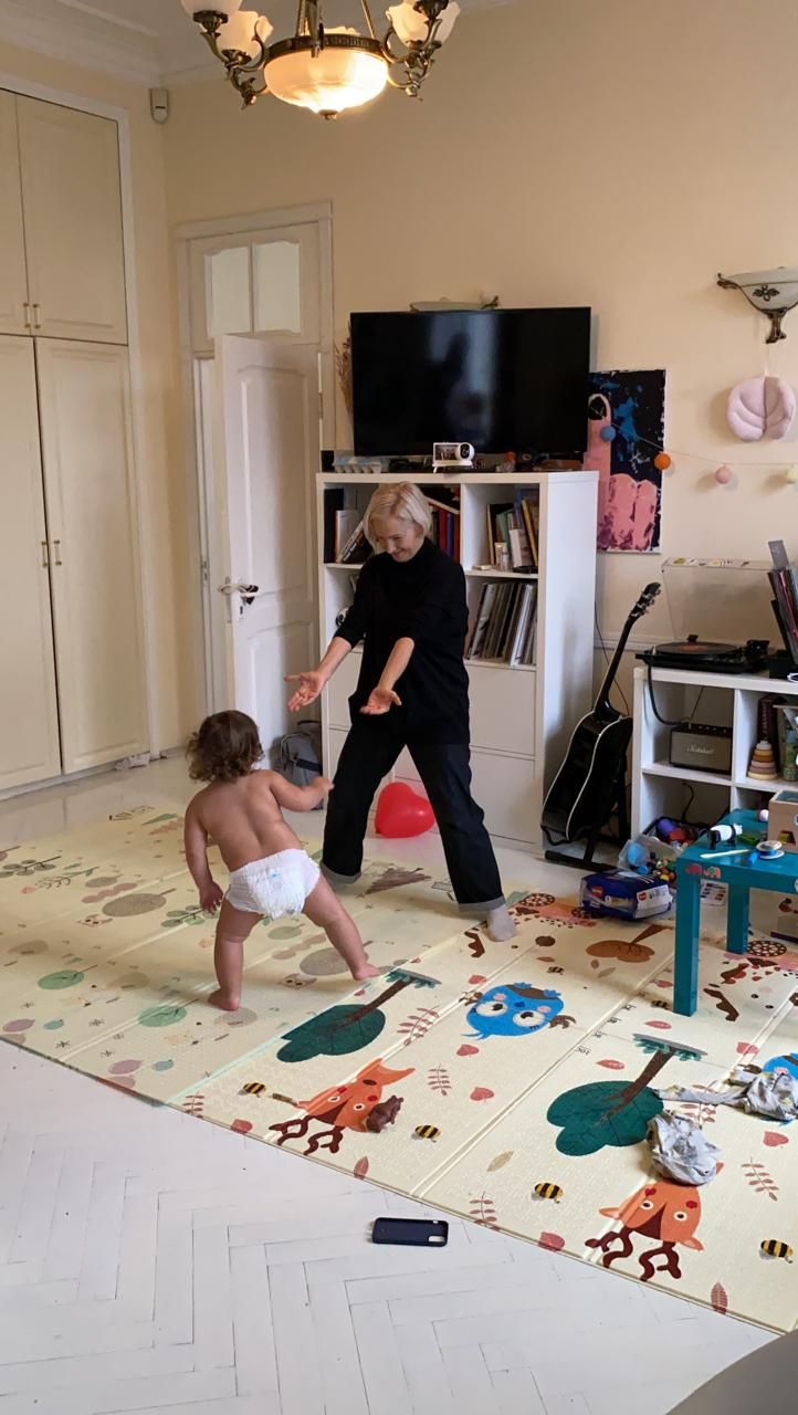 Наталія Гаріпова з дитиною