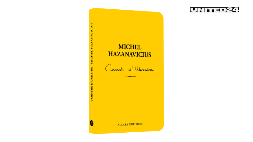 Мішель Азанавічус презентував свою книгу &mdash; &laquo;Українські щоденники&raquo;
