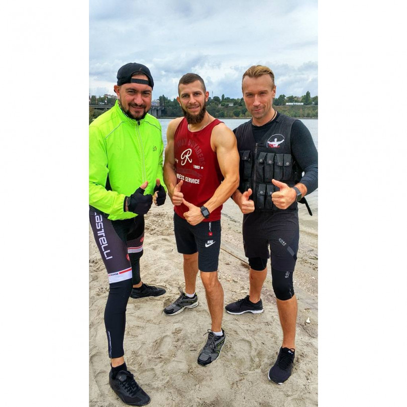 Олег Винник показал свою тренировку