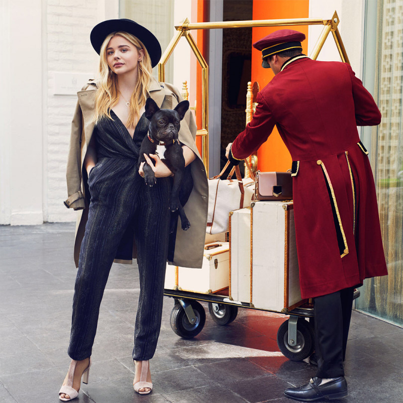 Хлоя Морец снялась для бренда Jimmy Choo