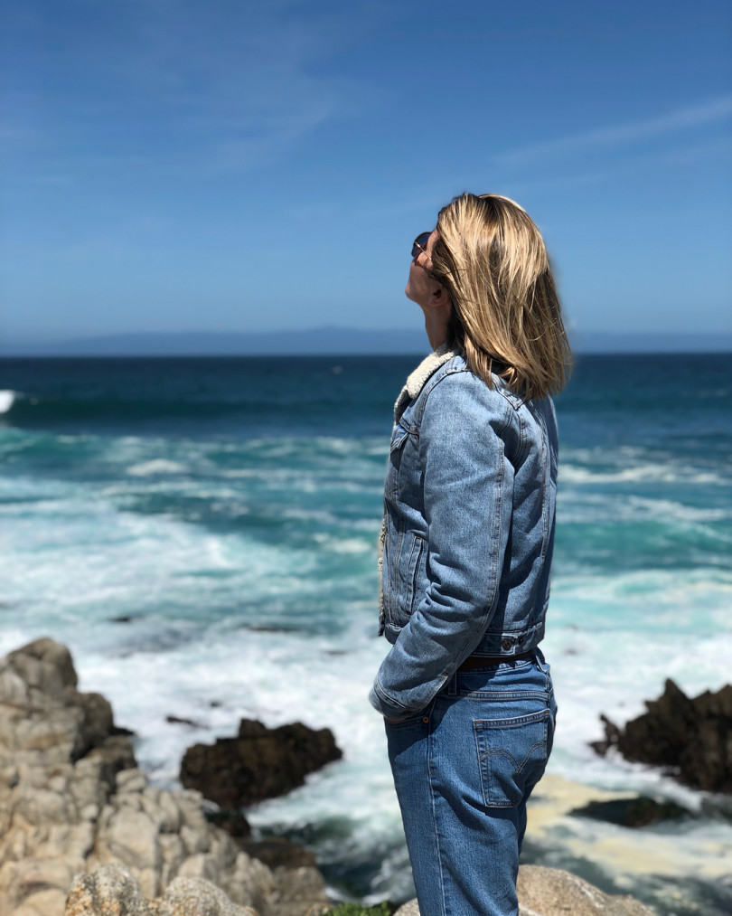 Анита Луценко на море