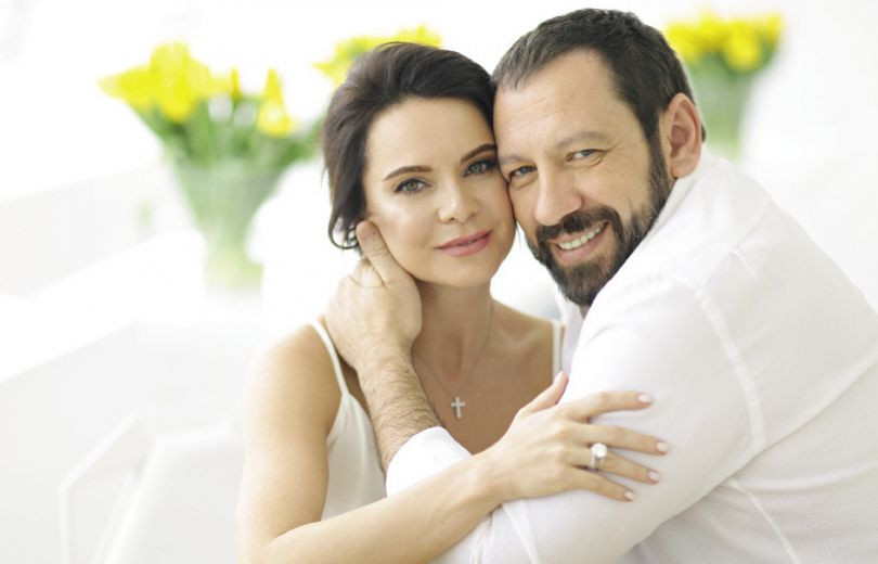 Лилия Подкопаева и ее жених 