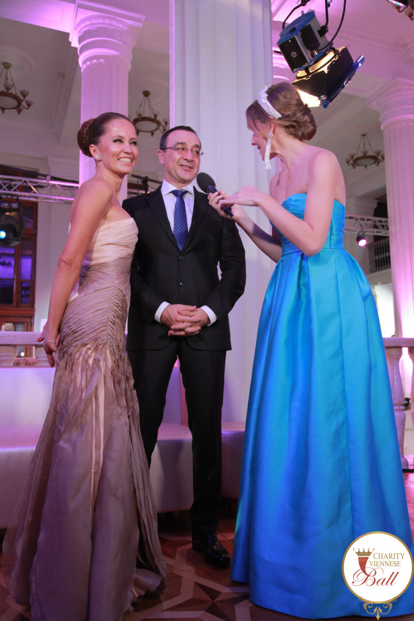 Катя Осадчая на венском балу