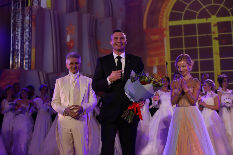 Виталий Кличко на балу