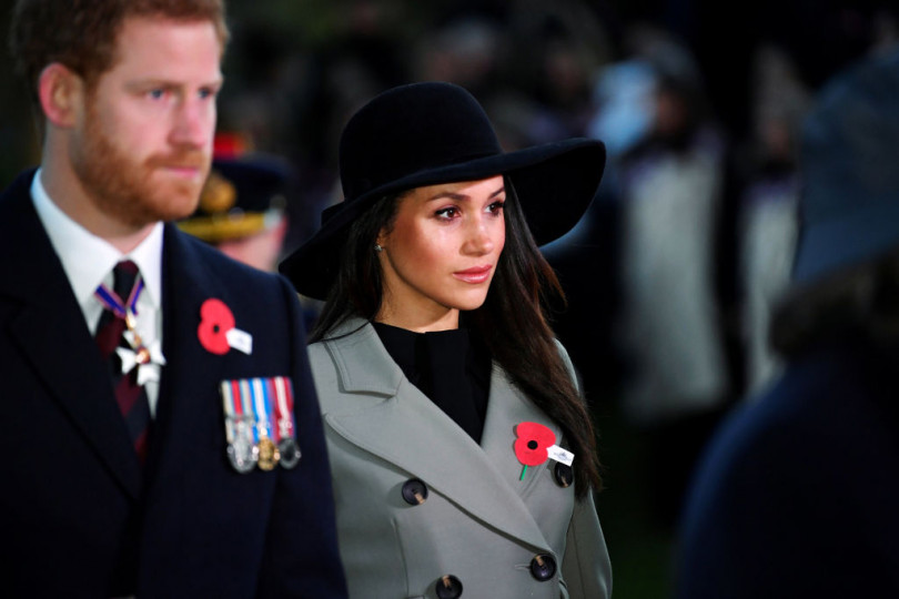 Меган Маркл в шляпе