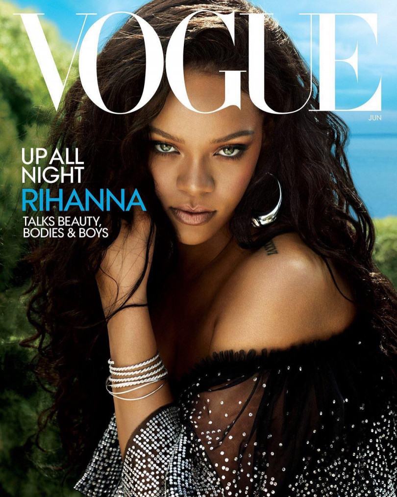 Рианна на обложке Vogue