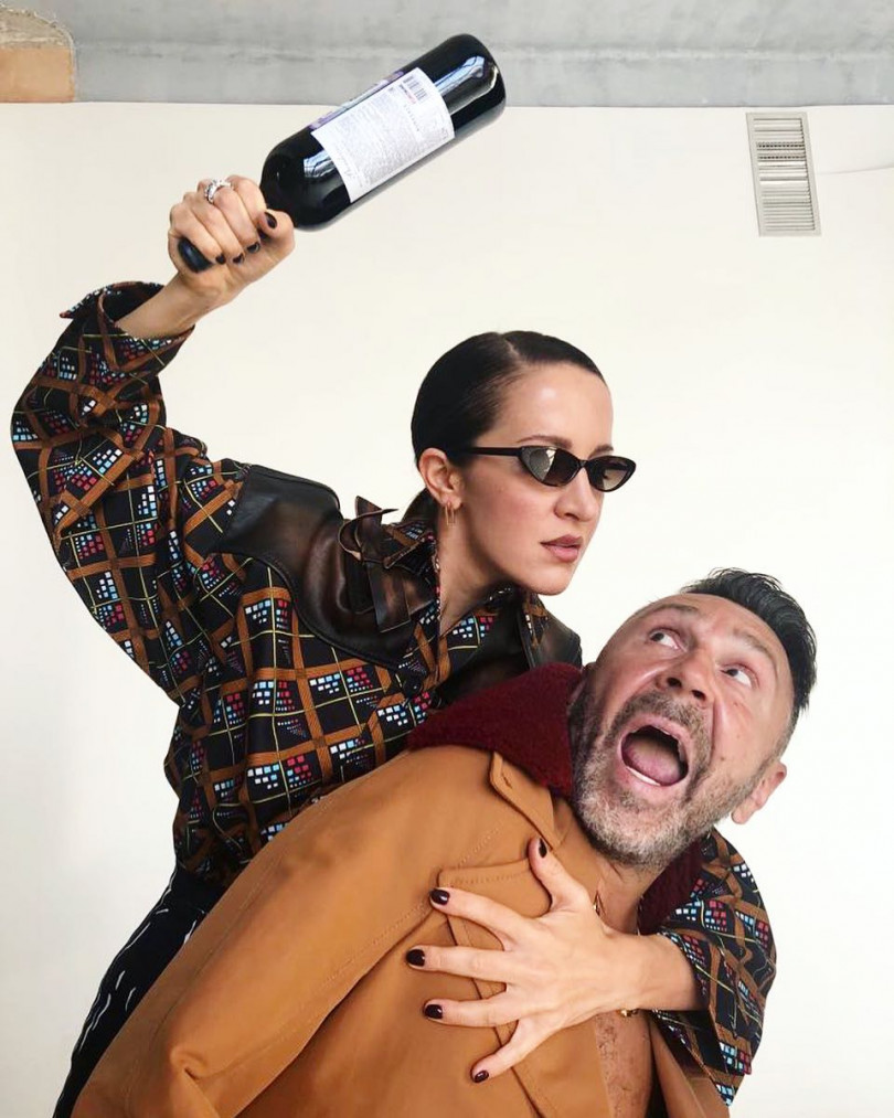 Сергей Шнуров и Матильда