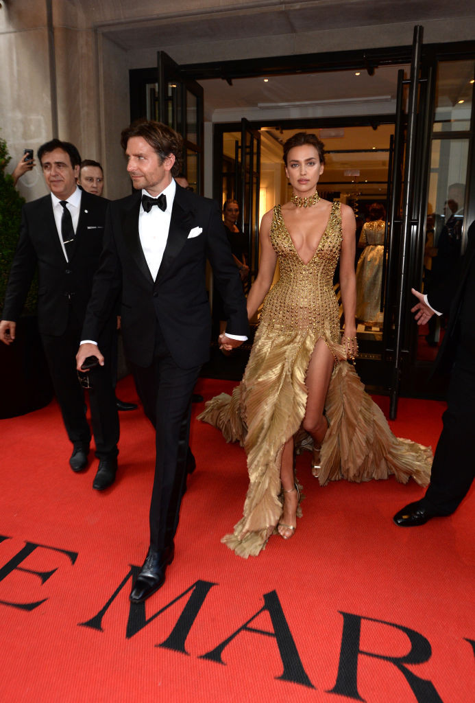 Ирина Шейк и Брэдли Купер на Met Gala 2018