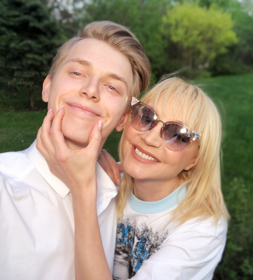 Кристина Орбакайте с сыном