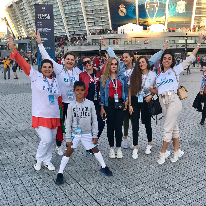 Джорджина Родригес в Киеве