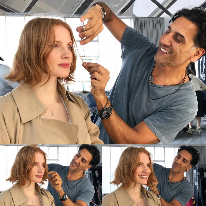  Джессика Честейн обрезала роскошные рыжие локоны