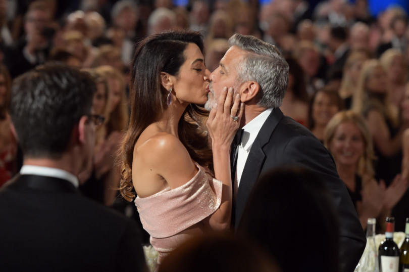 Джордж и Амаль Клуни на AFI Life Achievement Award