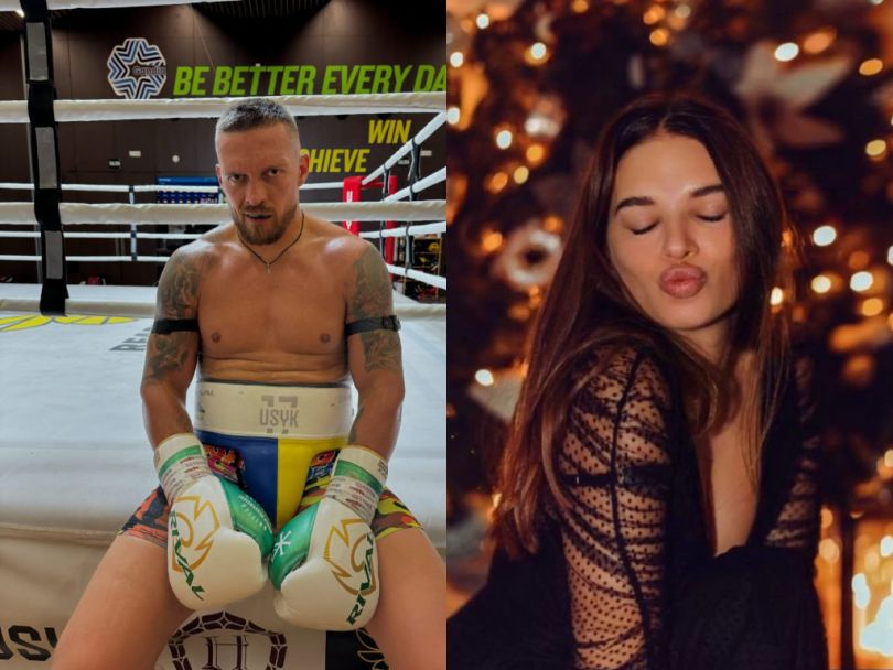 Олександр Усик і його дружина Катерина