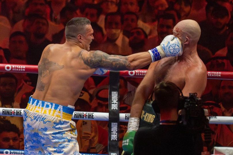 Олександр Усик на ринзі