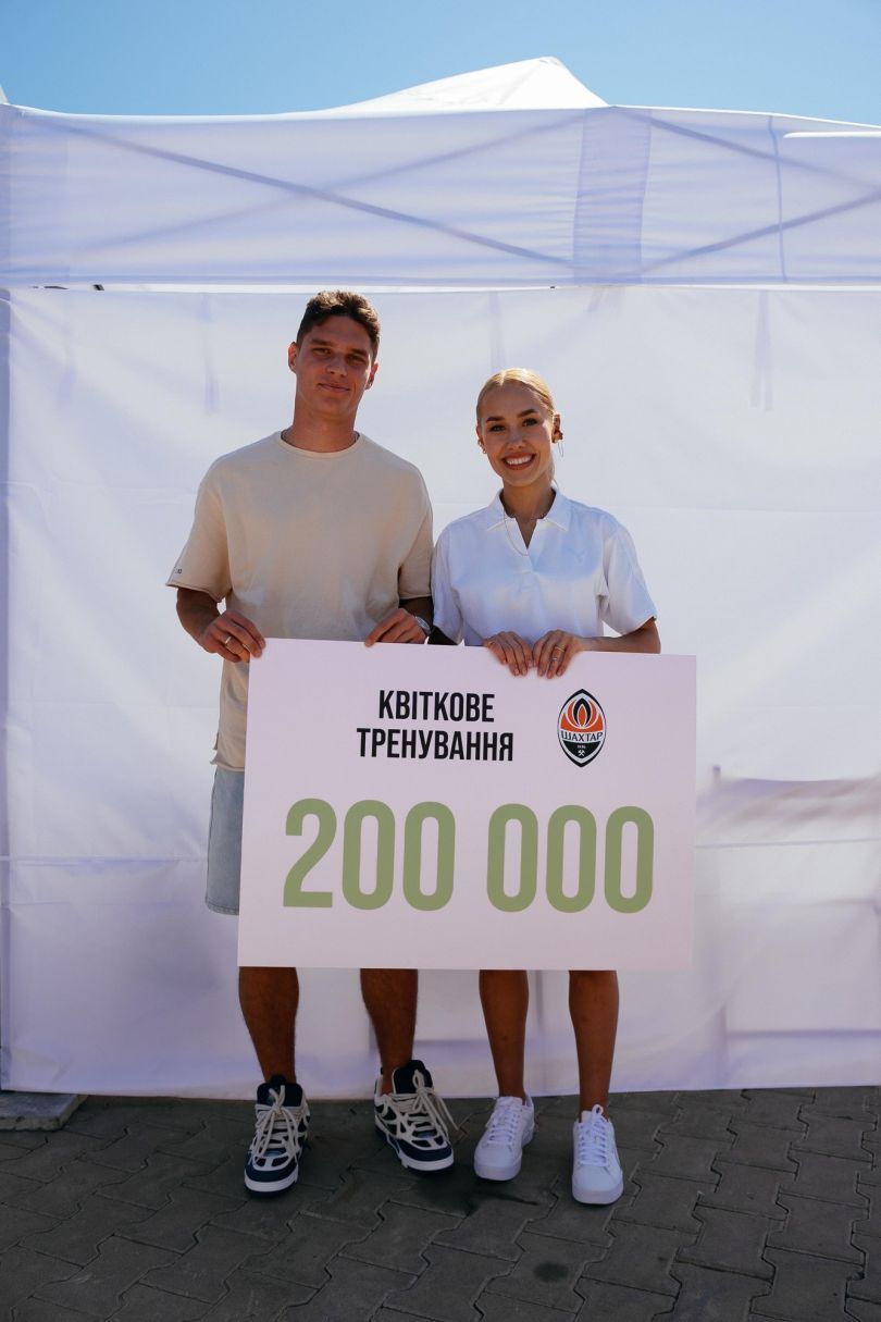 Даша Квіткова провела &laquo;Квіткове тренування&raquo; в Києві