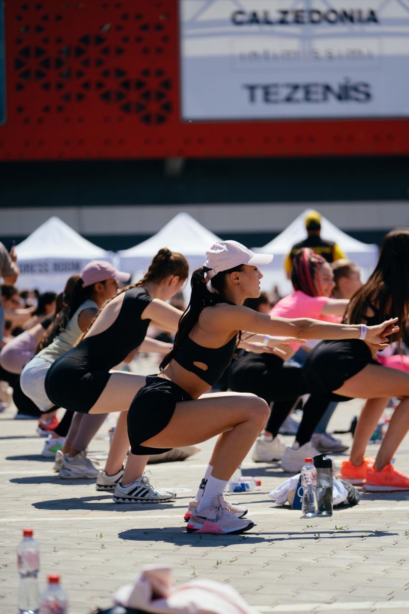 Даша Квіткова провела &laquo;Квіткове тренування&raquo; в Києві