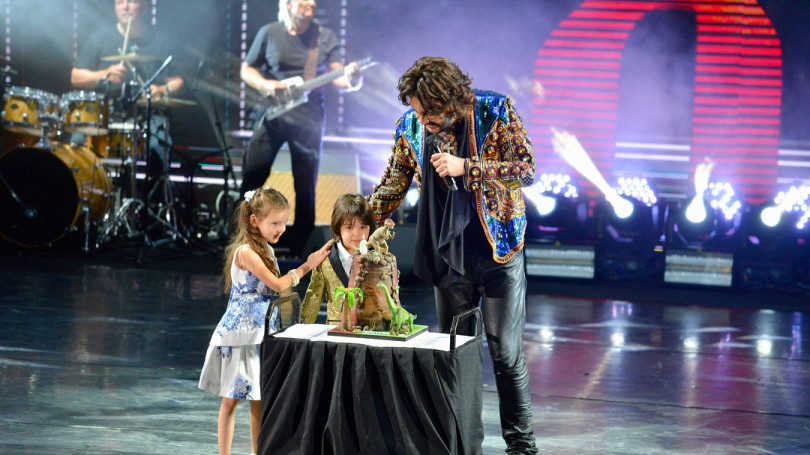 Филипп Киркоров с детьми