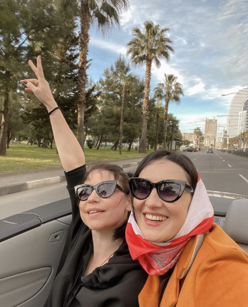 Соломія Вітвіцька в Грузії