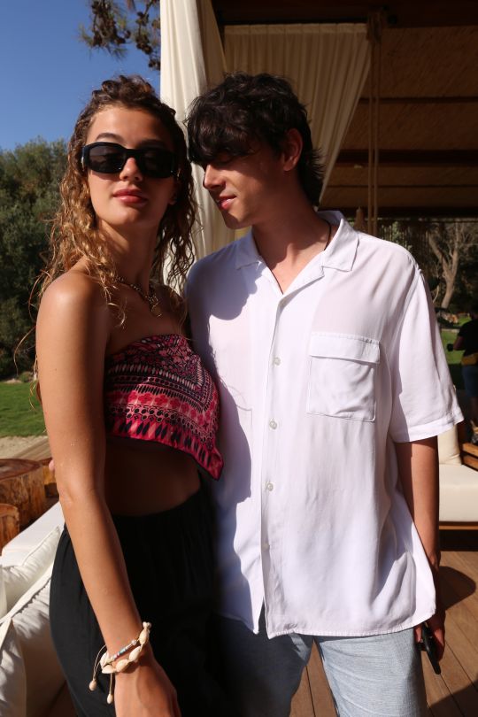 Ульяна Синецкая и Никита Алексеев на отдыхе в Турции