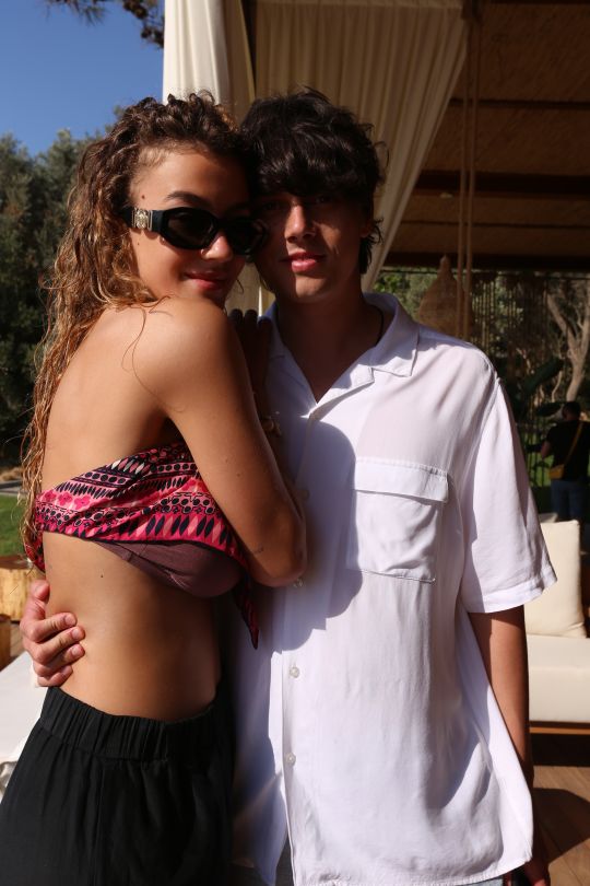 Ульяна Синецкая и Никита Алексеев на отдыхе в Турции