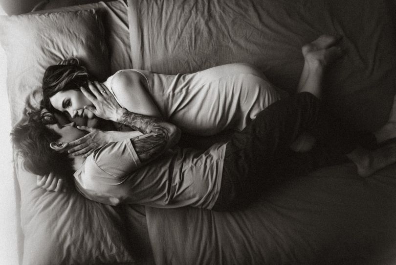 MamaRika беременная и ее муж 