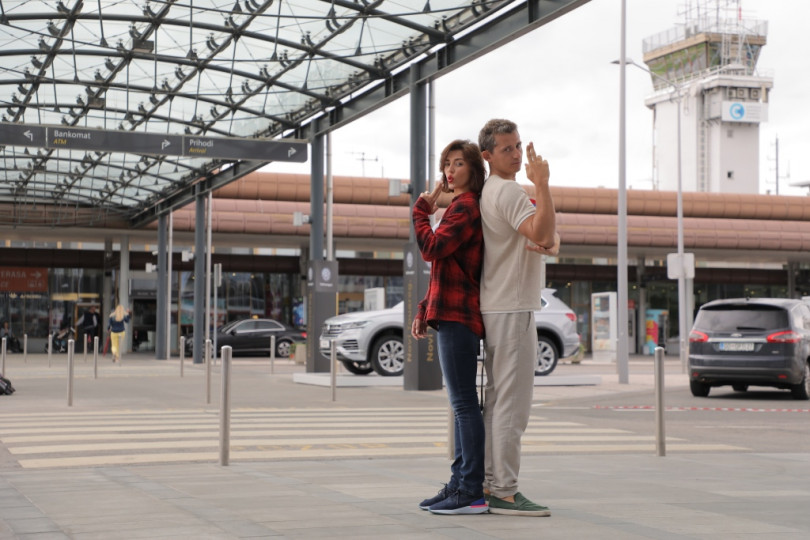 Алина Астровская и Коля Серьга 