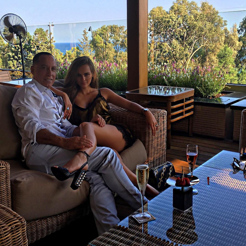 Ксения Дели и египетский миллиардер