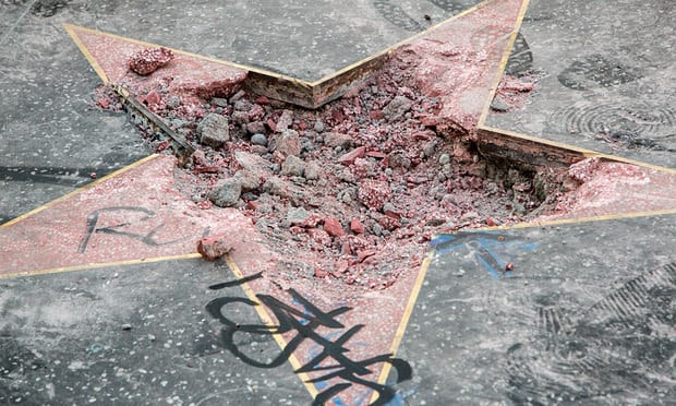 Звезда Дональда Трампа на Алее славы