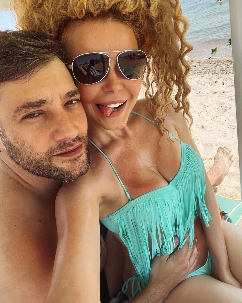 Алина Гросу и Роман Полянский