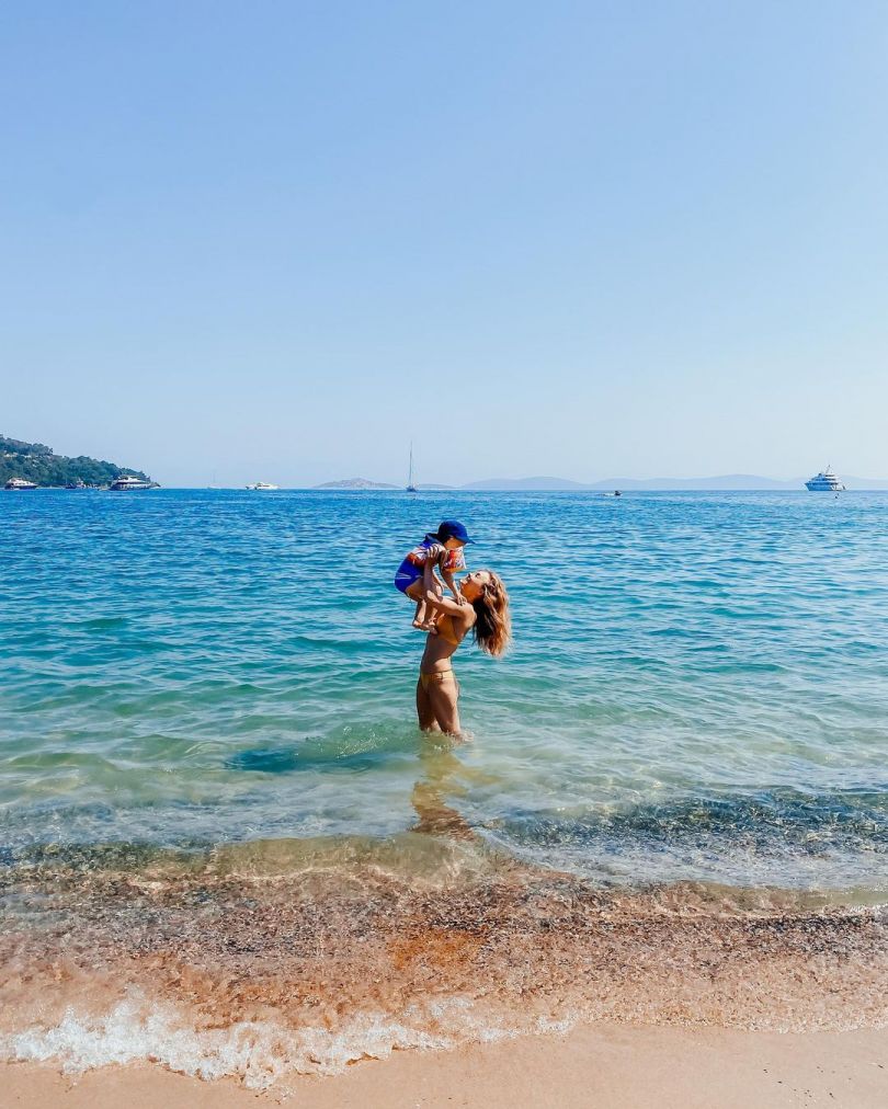 Алена Шоптенко и ее сын