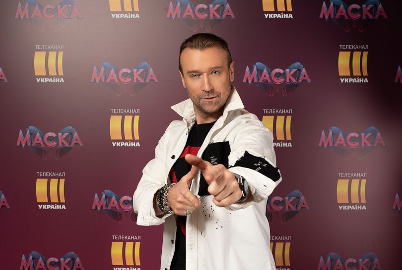 Олег Винник в шоу Маска