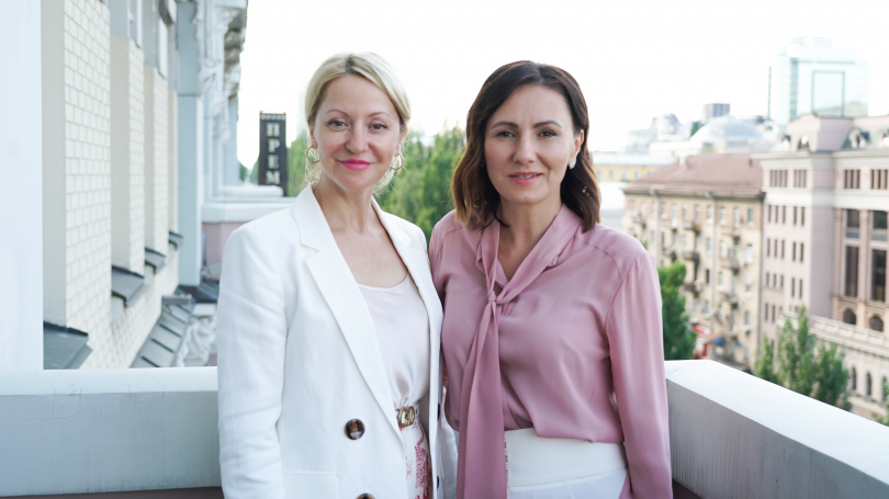 Инна Катющенко и Юлия Поливода