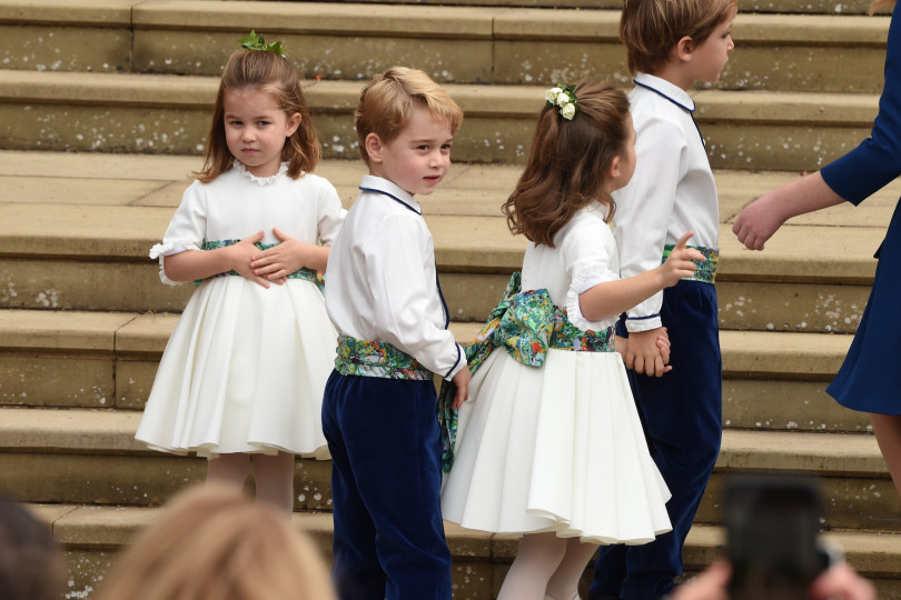 Принц Джордж и принцесса Шарлотта очаровали всех на свадьбе принцессы Евгении