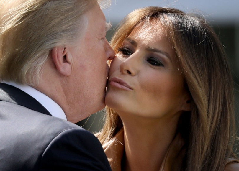 Дональд и Мелания Трамп