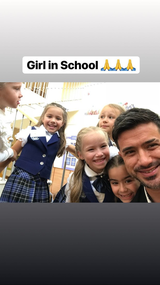 Мурат с дочкой Софией