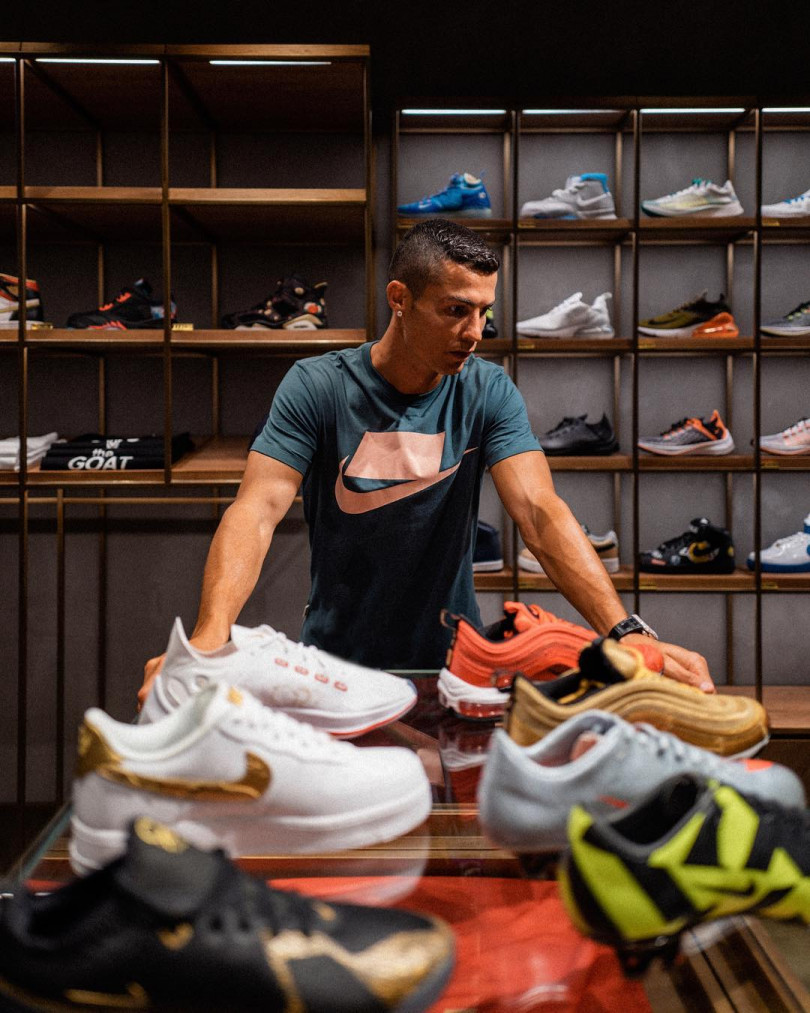 Криштиану Роналду с Nike