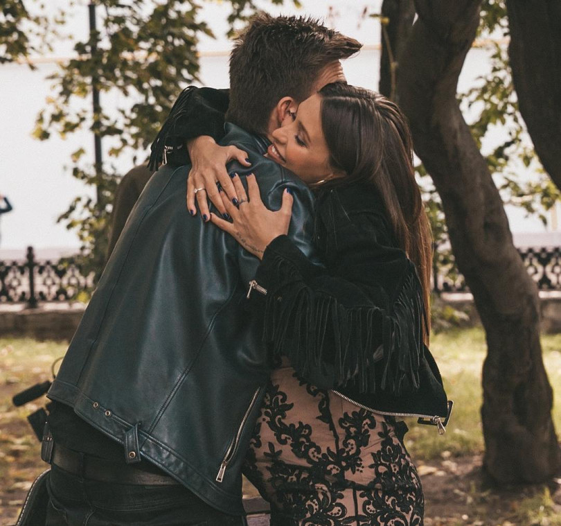 Регина Тодоренко и Влад Топалов