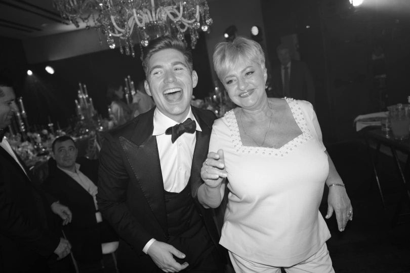 Вова и мама Кристины Надежда